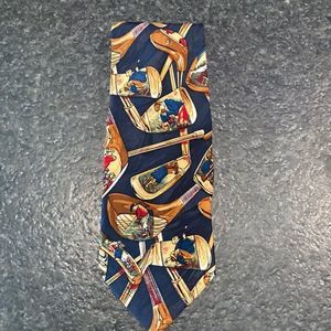 Vintage Golf J.T. Beckett Silk Tie